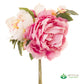 Peony Bouquet Mixed 30cm Light Pink