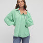 Stella Shirt Green Stripe