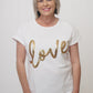 Love Tee White