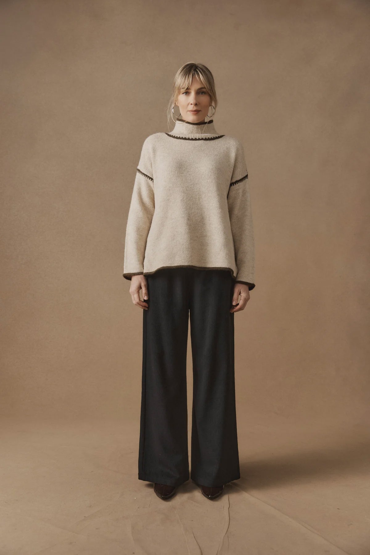 Orin Jumper - Dune/Olive