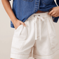 Darcy Relaxed Everyday Short  / New Ecru