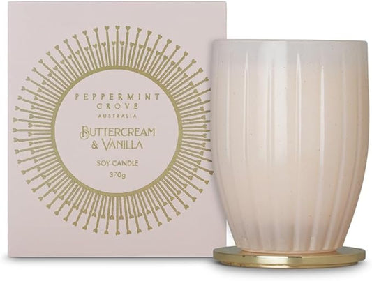 Buttercream & Vanilla Soy Candle 370g