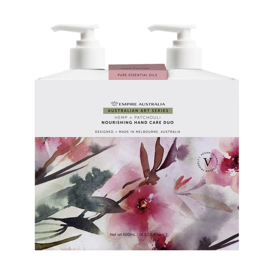 Hemp & Patchouli Hand Care Duo Set 500ml