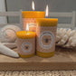 Candle - Mini Hum - Medium Pillar – 100% Pure Beeswax