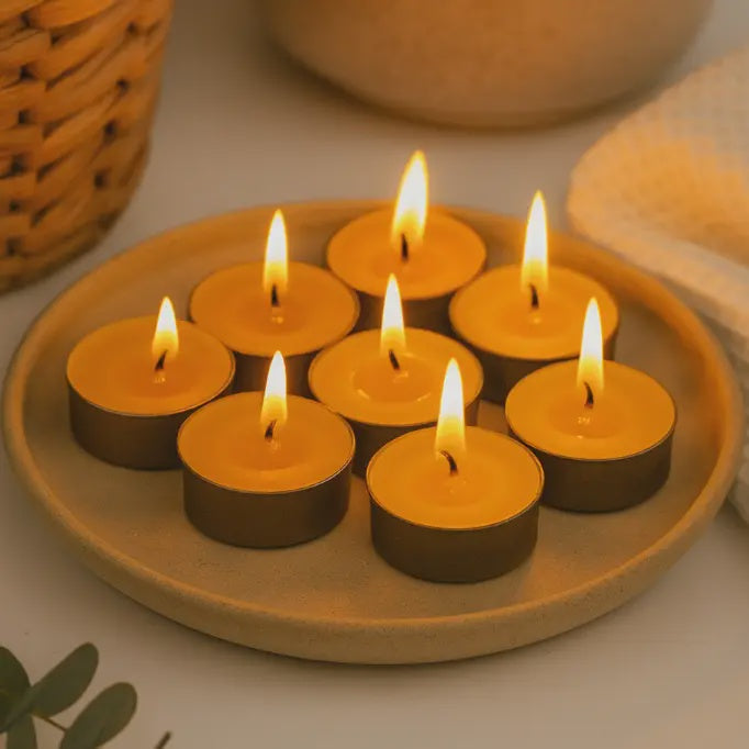 Candle - Tea Light - 100% Beeswax