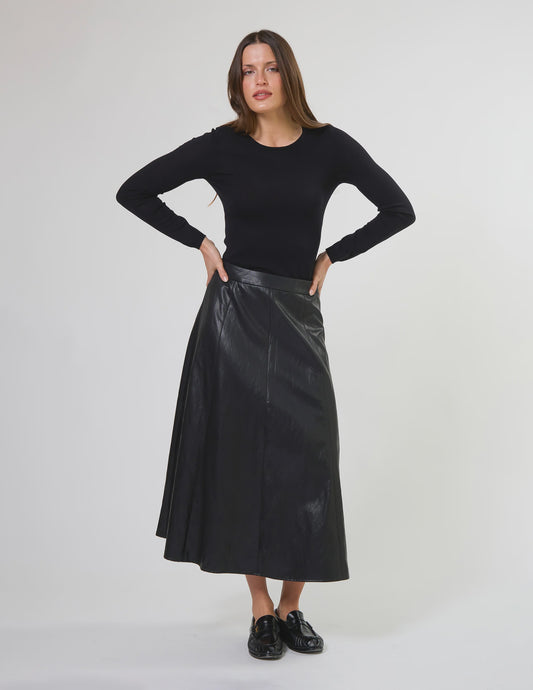 Monroe Skirt Black