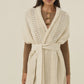 Luna Relaxed Knit Vest - Ivory