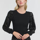 DATE NIGHT TOP BLACK