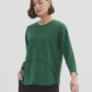 Curved Seam Top - Hunter Green