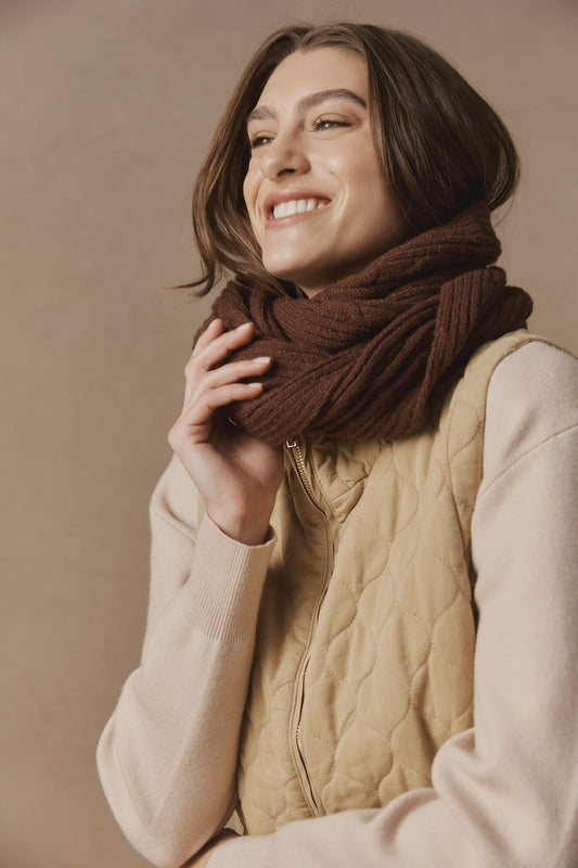 Oman Snood - Clay