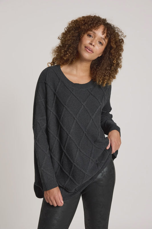 Liora Relaxed Jumper Char (One Size)