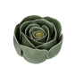 SPRING CERAMIC FLOWER ROSE SAGE & YELLOW