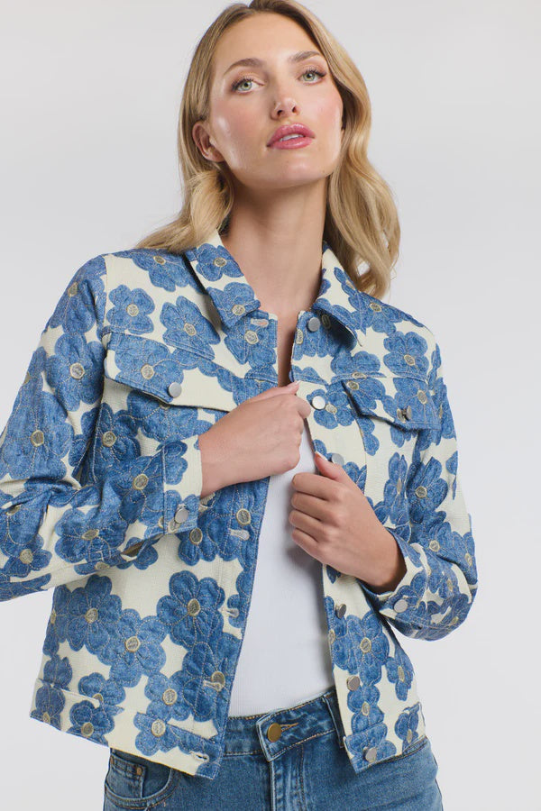 Denim Daisy Jacket