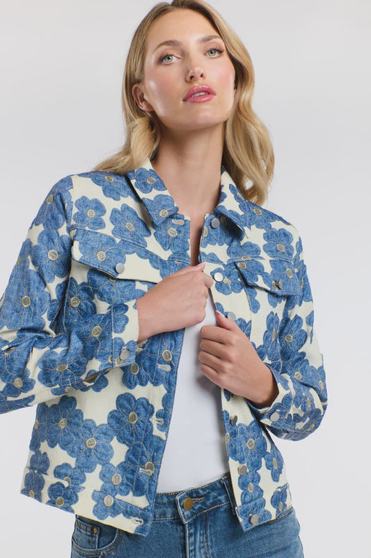 Denim Daisy Jacket