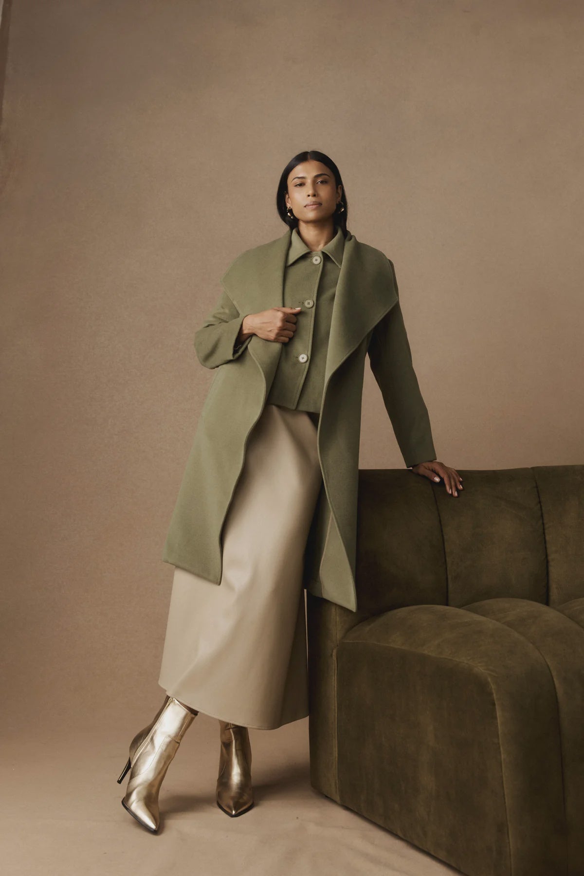 Wanderer Coat - Pampas
