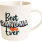 Best Ever Grandma Mug White