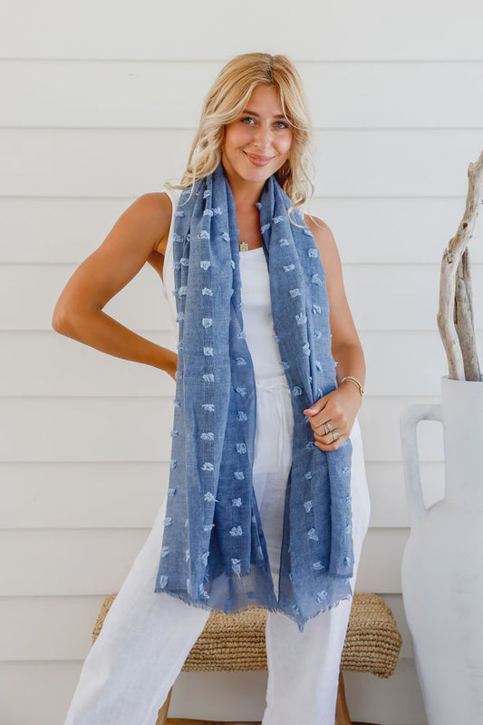 Huds Denim Scarf