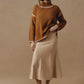Zala Knit Skirt - Bisque