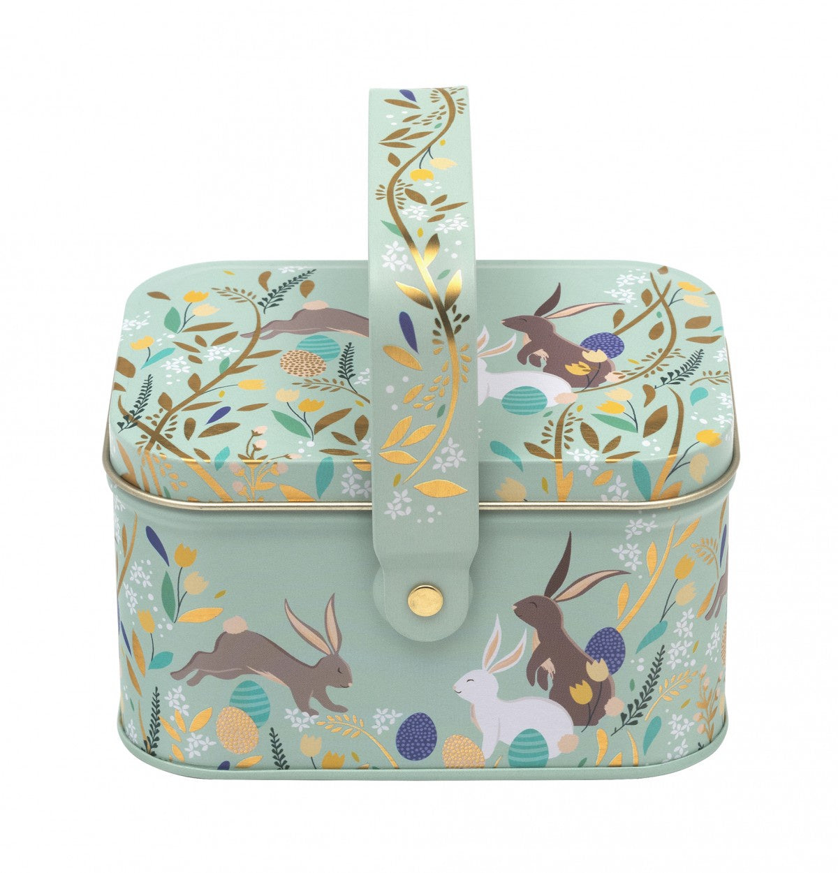 Sarah Miller Easter Handle Basket Tin