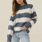 Pallas Stripe Jumper - Navy