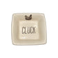 Square Ceramic Dish - Cluck