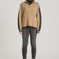 Liora Zip Jumper - Mocha/Char