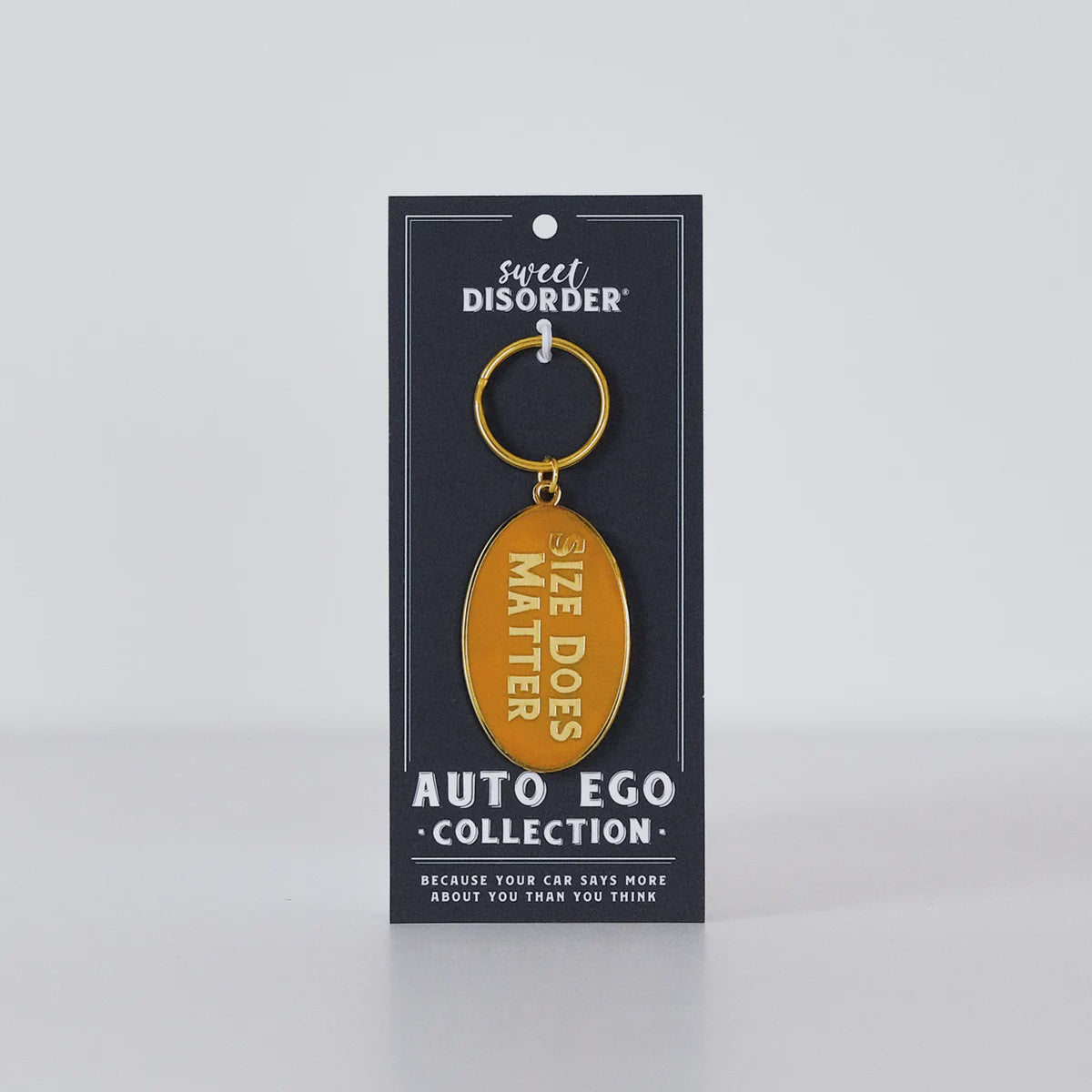 Size Does Matter Keyring