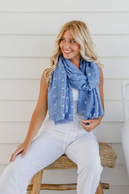 Huds Chambray Scarf
