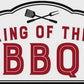 Enamel Wall Sign - King of the BBQ 60 x37 cm