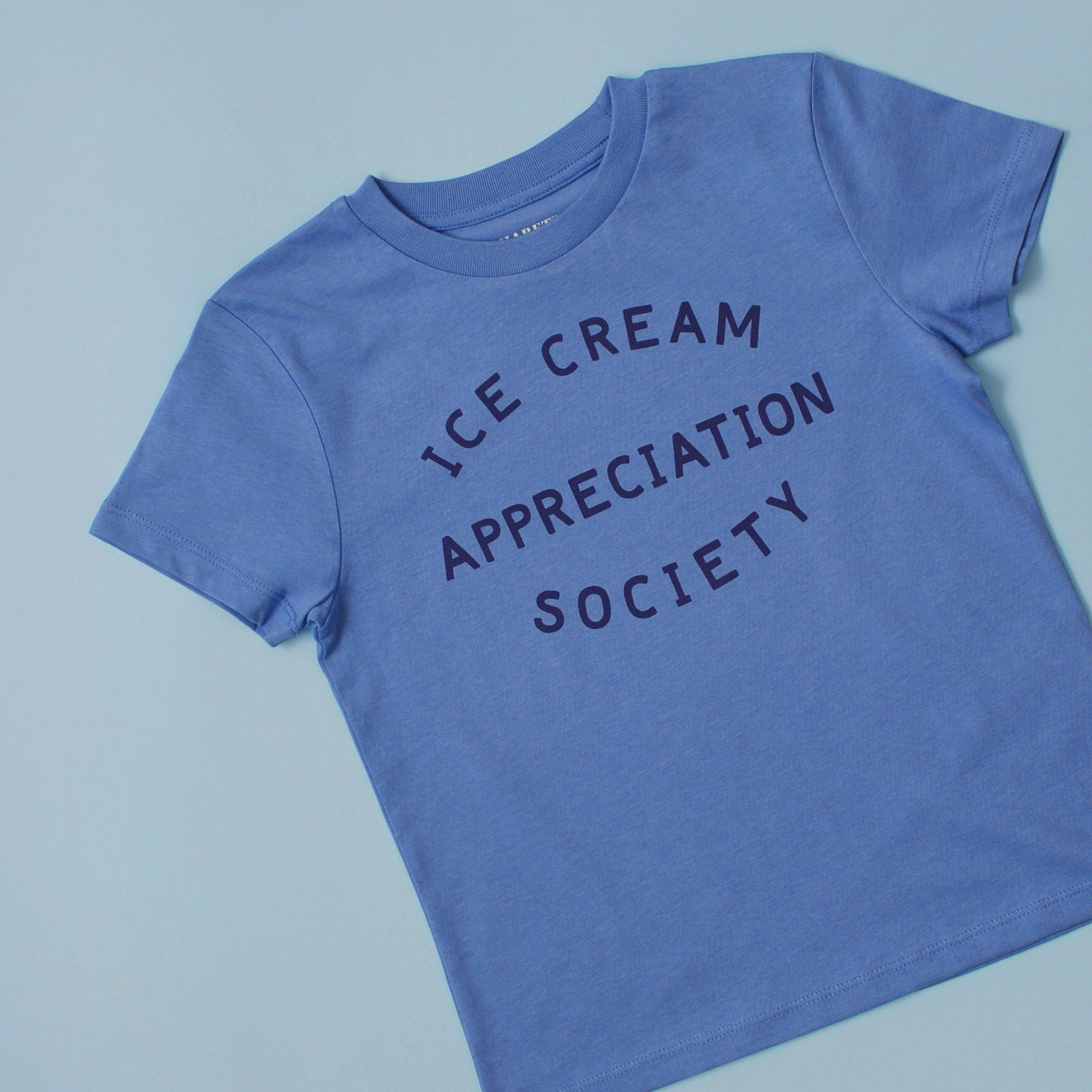 Ice Cream Appreciation Society Kid's T-Shirt - Blue