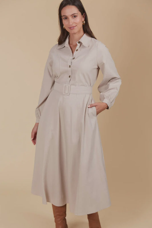 Freya Dress - Canvas