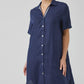 Studio Short Shirt Dress Indigo