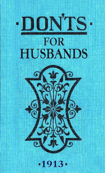 Don'ts For Husbands (Hard Back Mini)