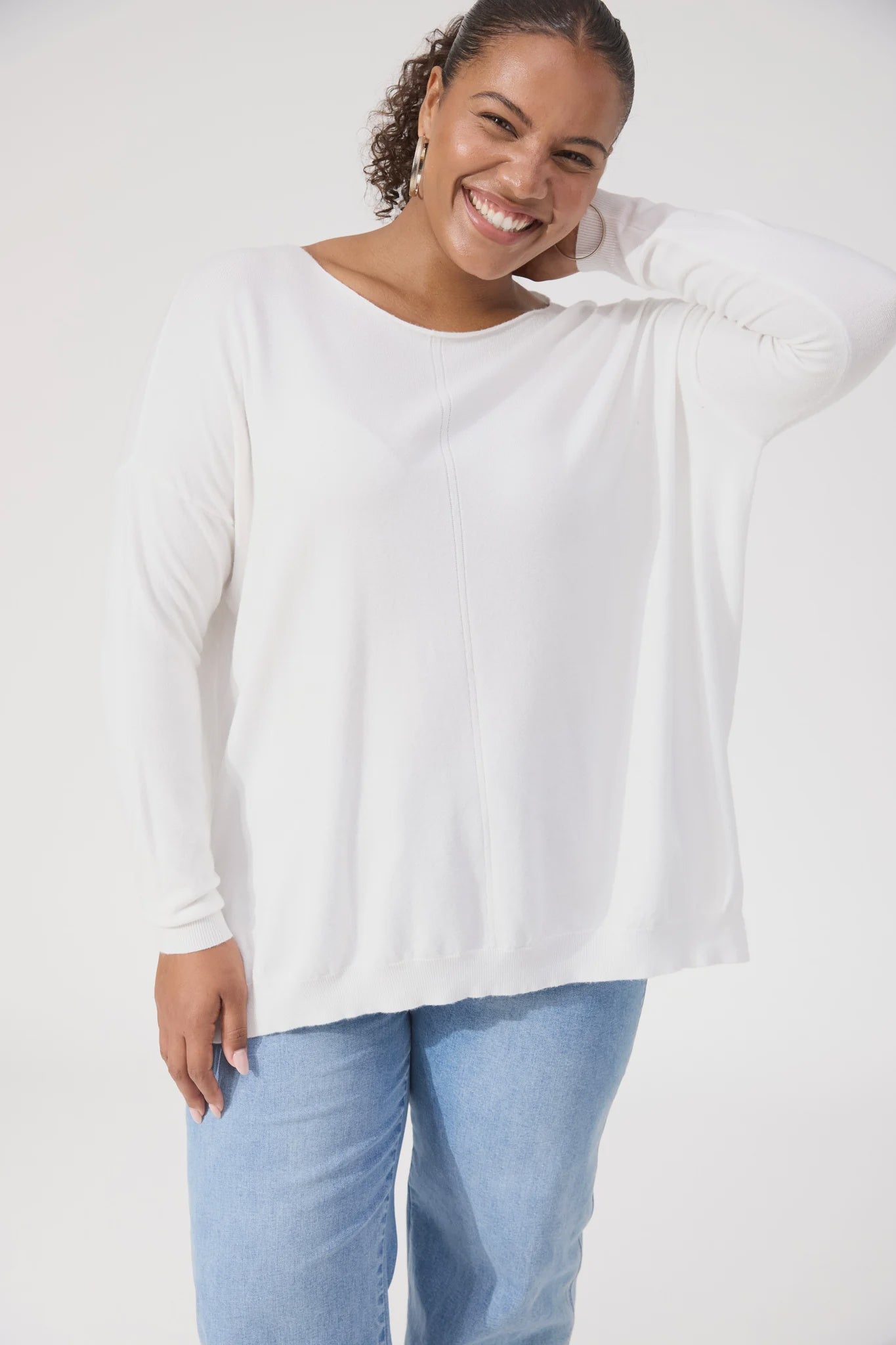 Chamonix Jumper - White  (One Size)
