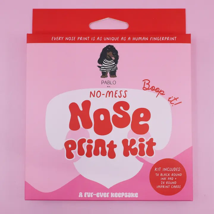 No Mess Nose Print Kit (Cats, Dog & Small Pets)