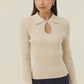 Nell Knit Top - Stone