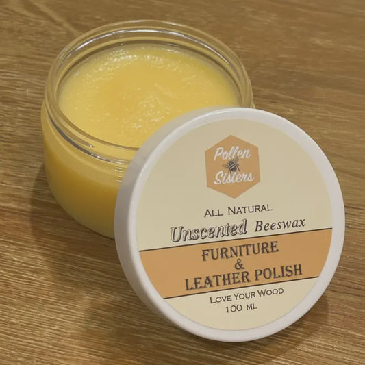 100ml Furniture & Leather Beeswax Polish