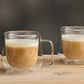 Double Wall Glasses with Handle 300ml 2pcs Set