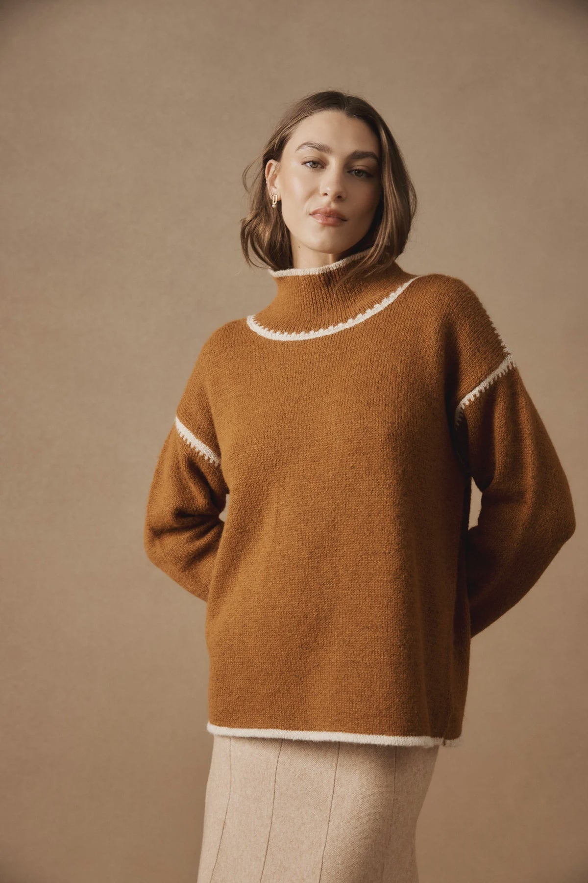 Orin Jumper - Caramel/Dune