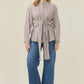 Quinn Wrap Shirt - Chocolate