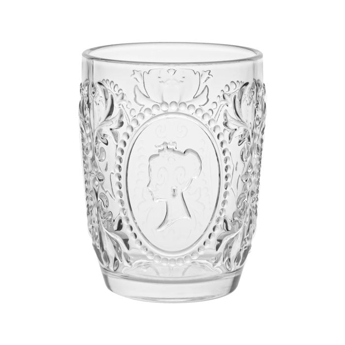 Queen Glass Tumber Small Clear
