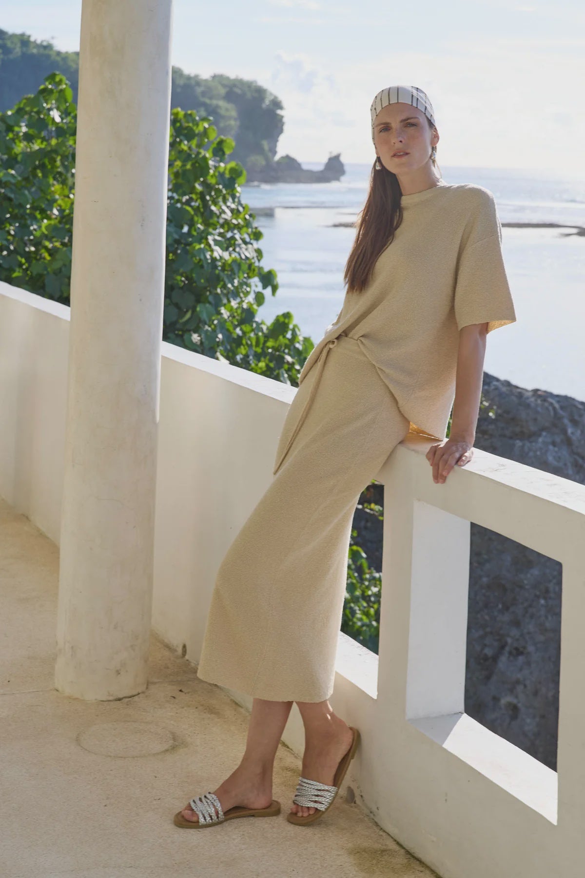 Alcazar Knit Skirt - Clay