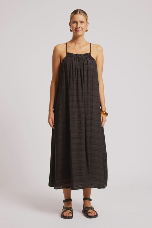 Sovana Tank Maxi Dress - Black