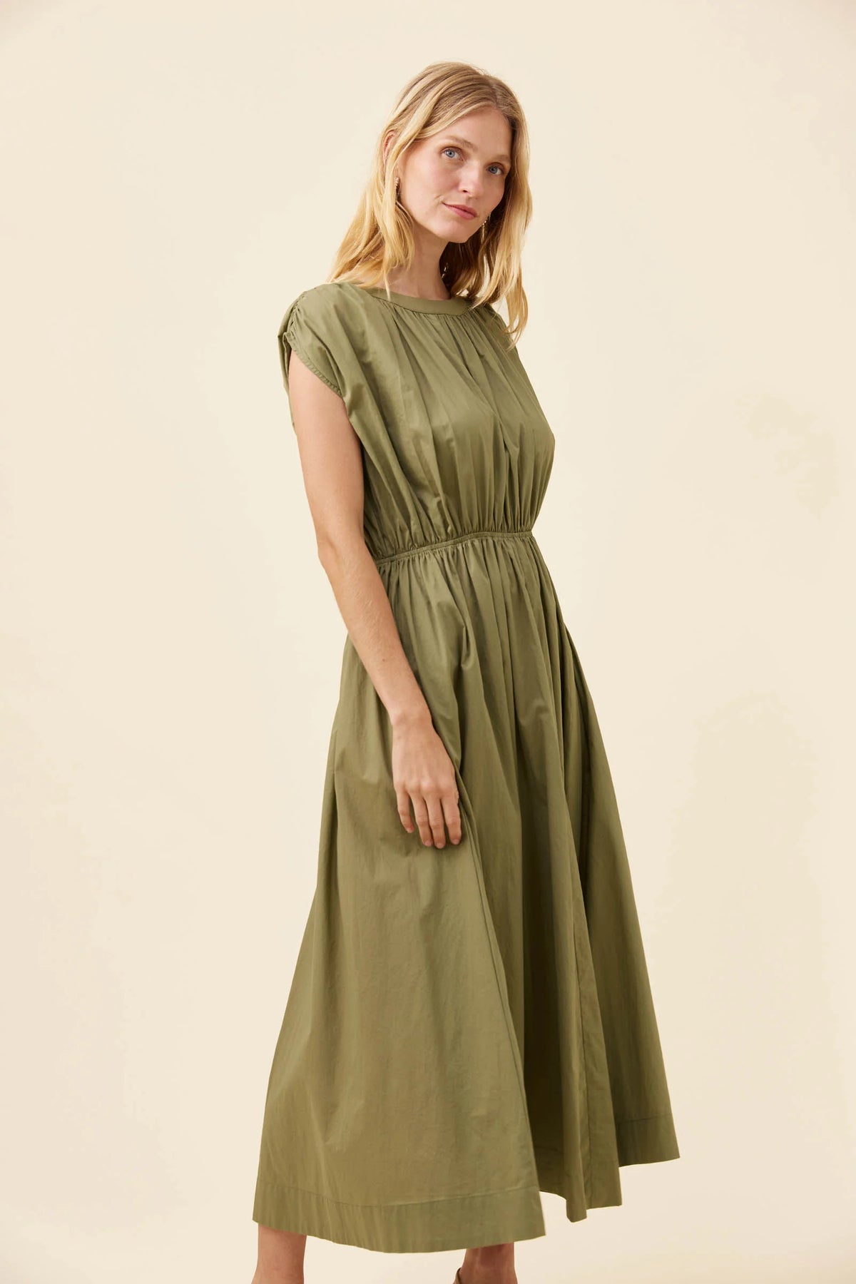 Rosa Reversible Maxi Dress - Sage