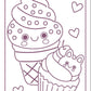 Markerific Jr. - Colour Me Carry Case - Sweet Treats