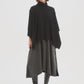 Crossover Wrap Knit - Black (One Size)