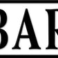 Enamel Wall Sign - Bar 35 x 18