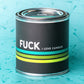 Fuck Retro Stripe | Funny Candle Tin