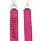 Amore Beaded Keychain.