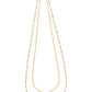 Frida Necklace - Gold/White